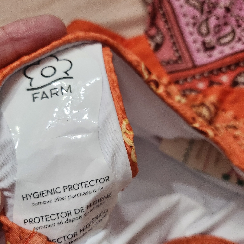 NEW Farm Rio Halter Cutout Swimsuit - Picture 9 of 13